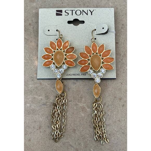 Stony Earrings Dangle - Picture 3 of 7